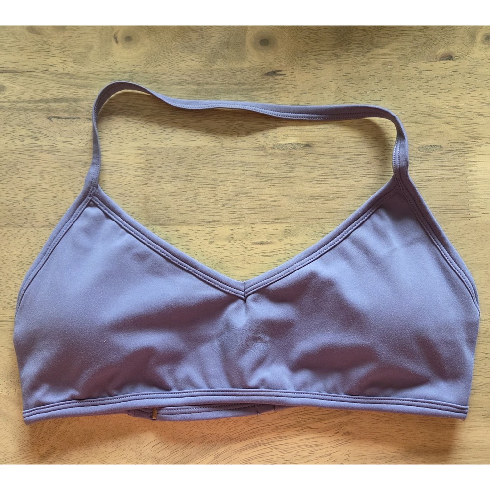 Darc Sport Wolves Forever Halter Sports Bra Purple Medium NFGU NF01